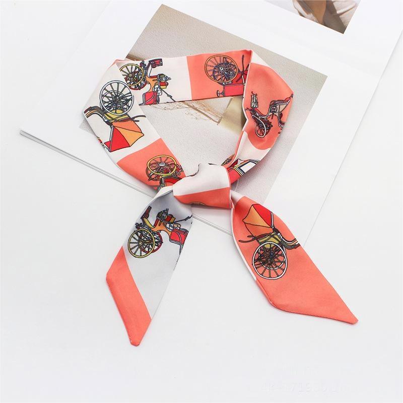 Horse Carriage (Orange and White)